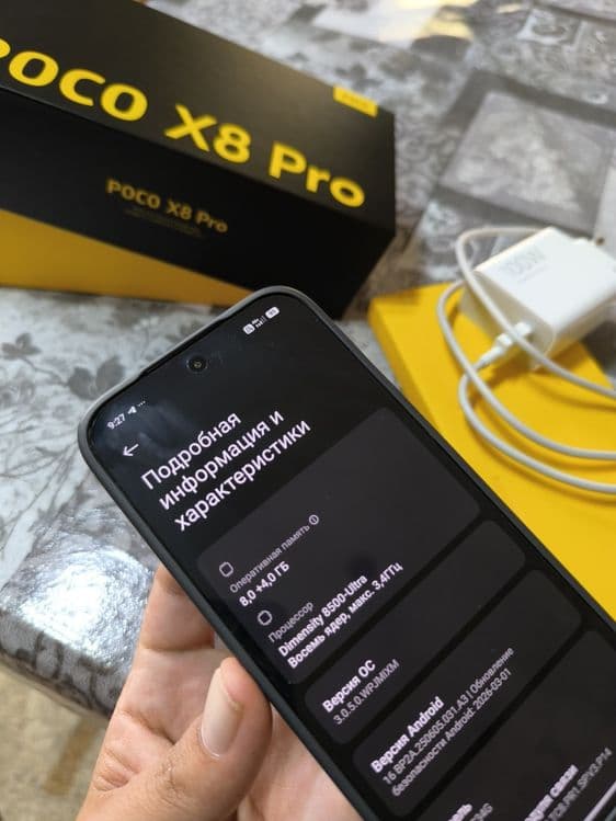 Poco X8 Pro 5G (как новый) в полном комплекте 
В полном комп — 4