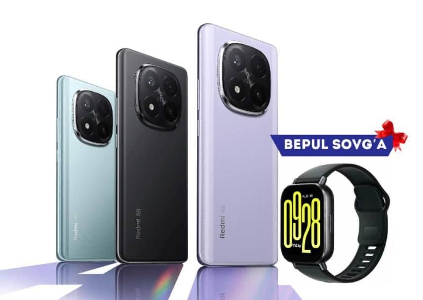 Redmi Note 14 Pro + 5G 512gb Naqt va Nasiya Bts dostavka tekin — 3