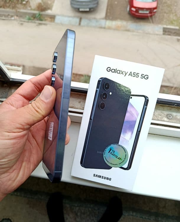 Samsung A55 8/256Gb 5G как новый полный комплект оригинал — 5