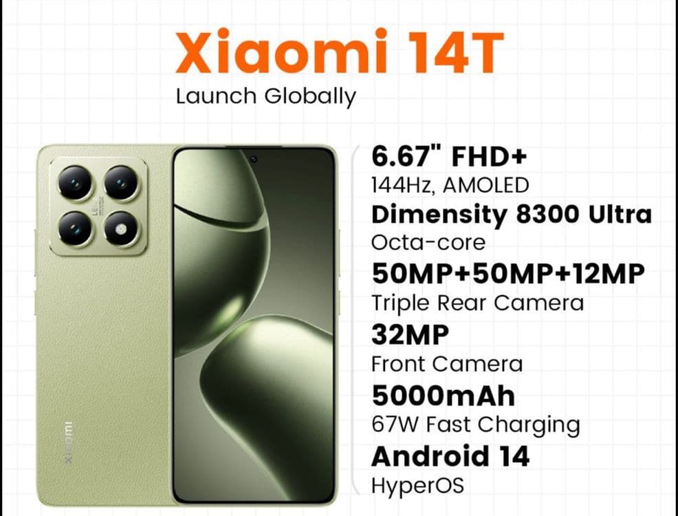 XIAOMI 14T 5G | Новый | Телефон | Гарантия | Доставка по Узбекистану — 3
