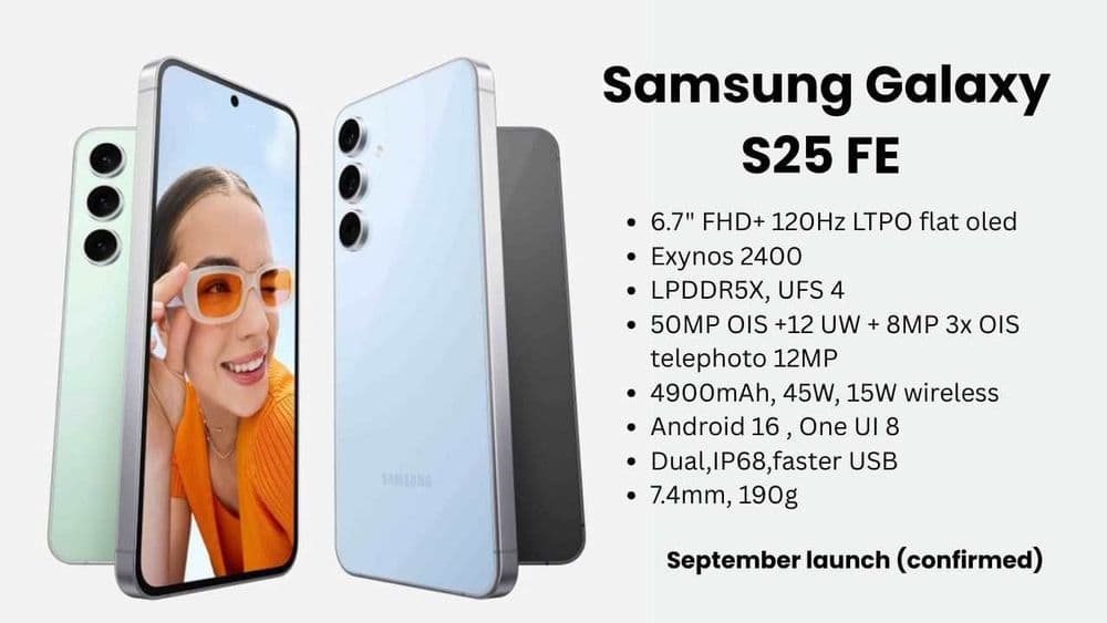 Samsung Galaxy S25 Fe New 2025 — 4