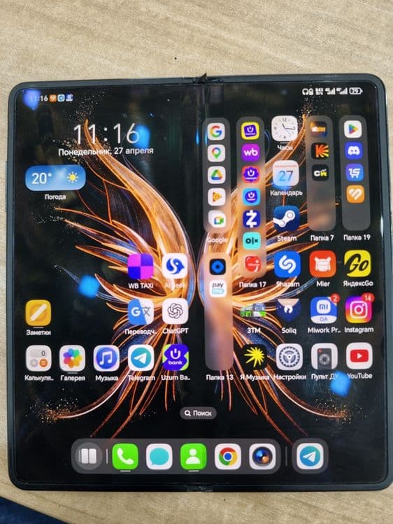 Honor Magic V2 16/512 China запись разговора есть — 1