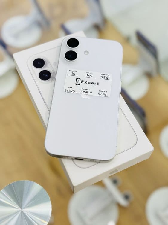 iPhone 16 256gb 92% 3oy Garantiya !! — 1