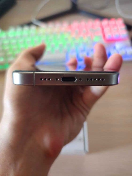 Iphone 15 pro 256GB CHA DUAL SIM + IMEI Natural Titanium — 5