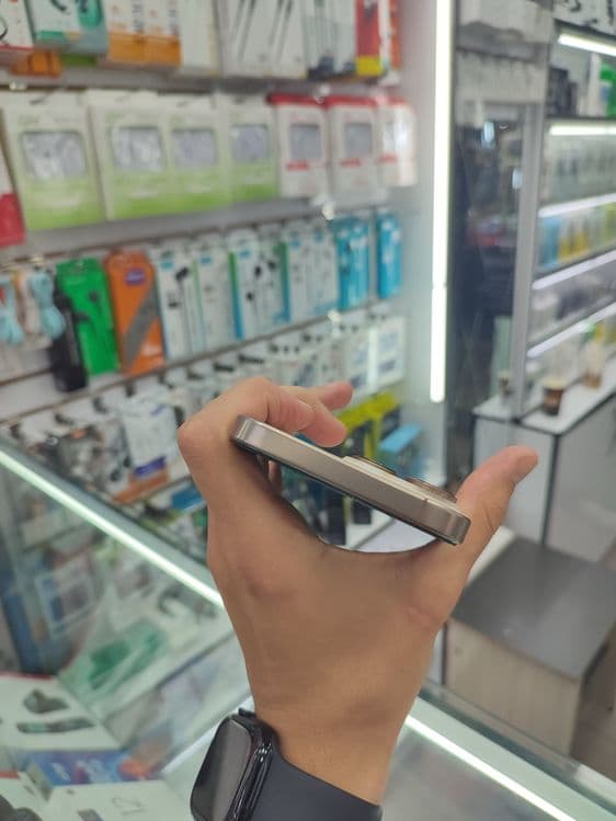 Iphone 16 pro max 256 desert titanium karobka dakument — 5