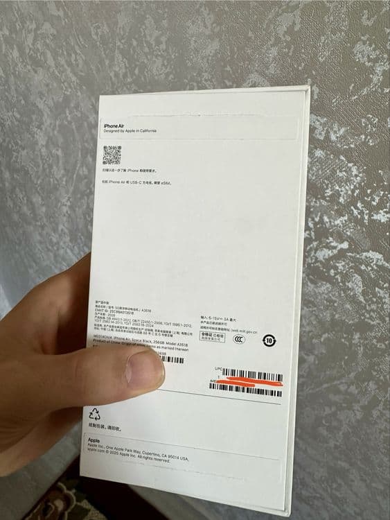 Iphone 17 Air Black 256 — 4