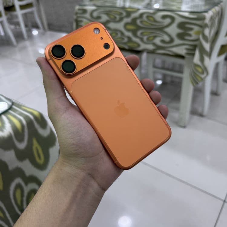 iPhone 17pro Max Orange 256gb Sim Karobka Bor 100% — 1