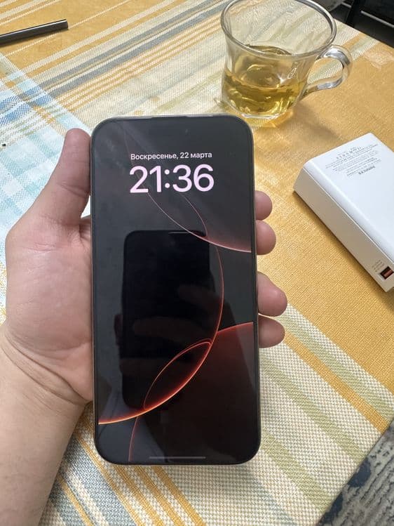 Iphone 16 pro max desert titanium 256 tali — 6