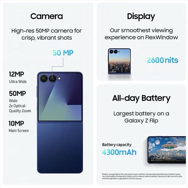 Новый Samsung Galaxy Z Flip 7 New 2025 • Телефон • — 3