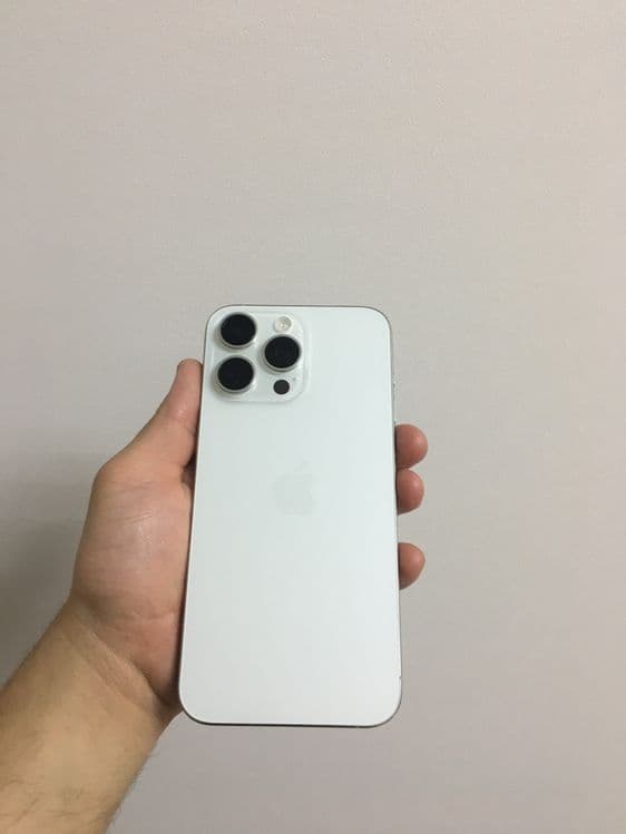 Iphone 15 pro max silver 512 tali — 6
