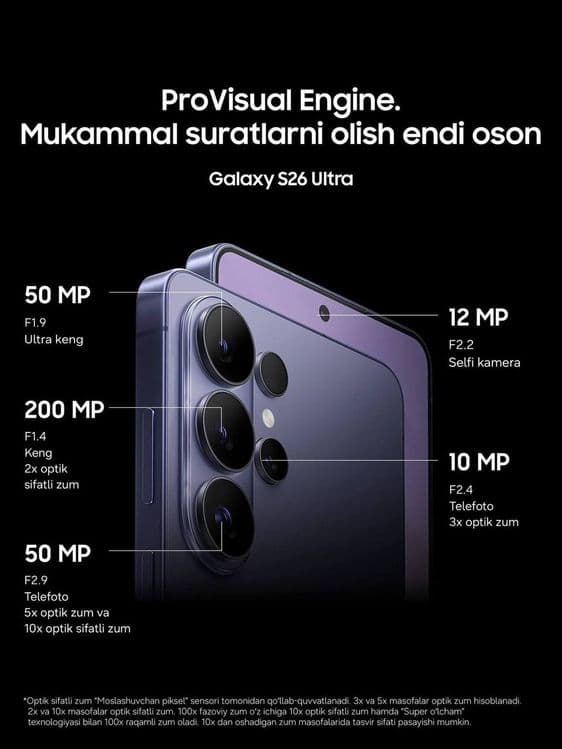 Samsung S26 Ultra 1trb Naqt va Nasiyaga — 4