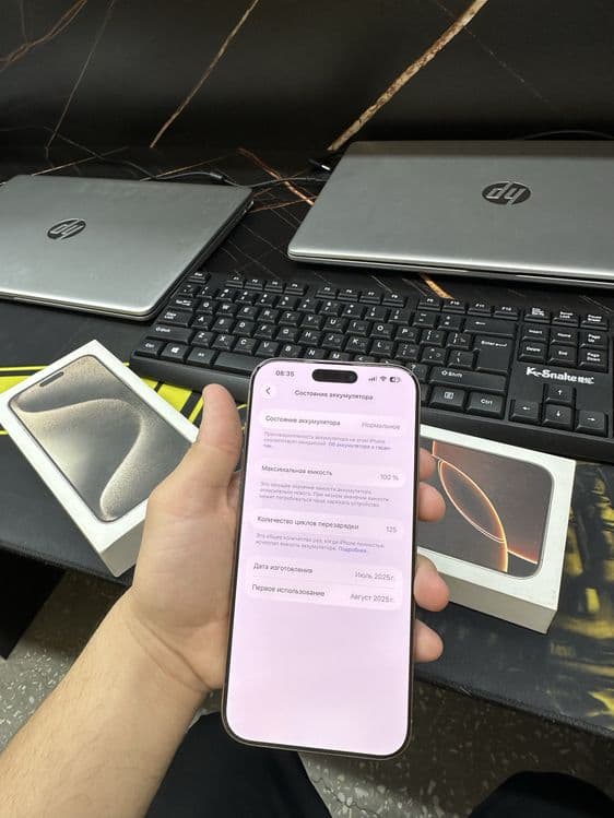 Iphone 16 pro max desert 256 tali — 2