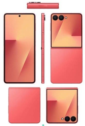 Z Flip 7 256GB Coral Red — 5