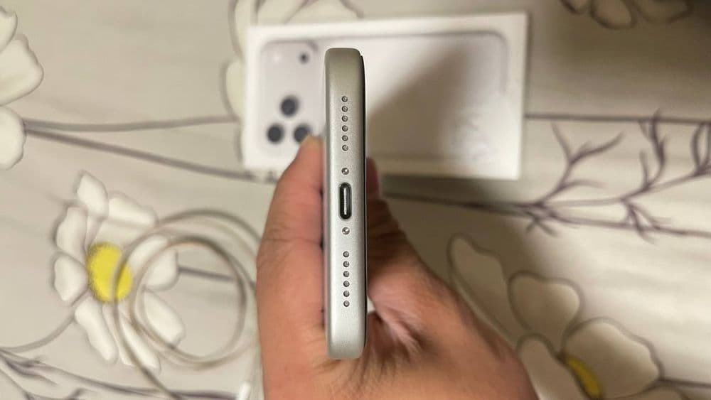17 pro max silver — 3