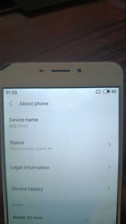 meizu note 5 3/32 — 5