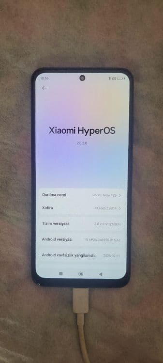 Redmi not 12 s ekran kirishka  almashgan xalaqit bermedi — 5