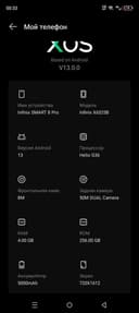 Xolati zor tel finixs 256 GB xotrasi