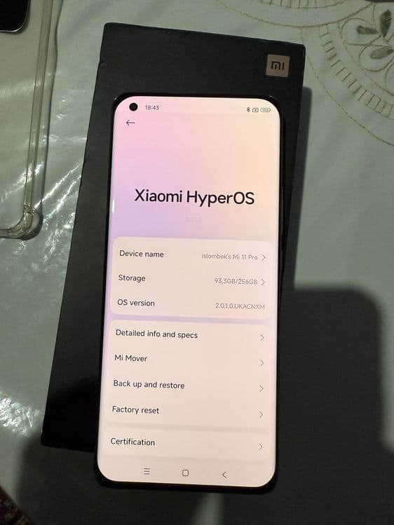 Xiaomi mi 11 pro — 5
