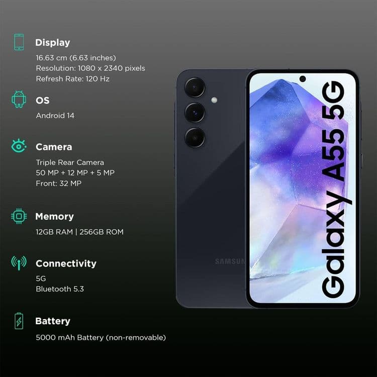 Samsung A55 5G 8/256 — 1