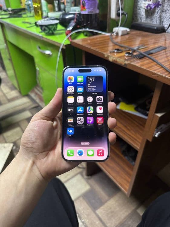 Iphone 14 pro max holat ideal 256/85 — 2
