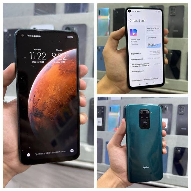 Redmi not 9 sotiladi. Xotira 4/64. Dakument karobka yõq — 1