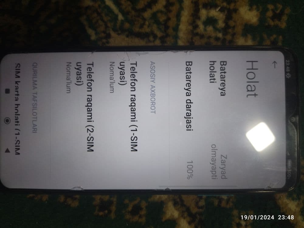 Xiomi Redmi Not 9T — 5