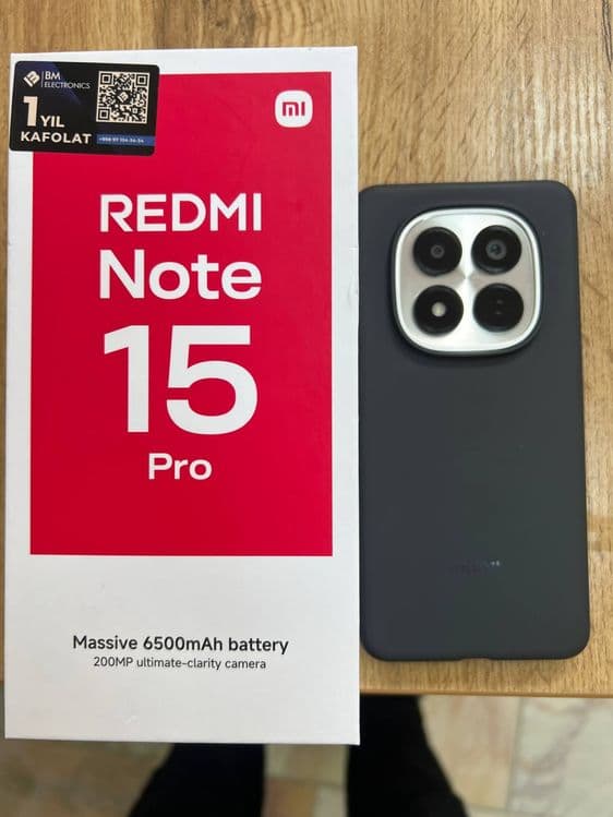 Redmi note 15 pro
Очилганига 1 ой хам бўлмаган срочна сотилади
О — 3