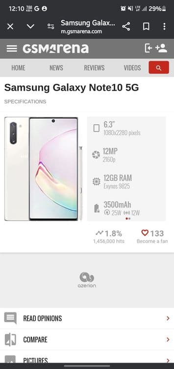 Samsung note 10 5g hali 1 qol tel ogan baraka topad 2mln 100 ga berama — 1