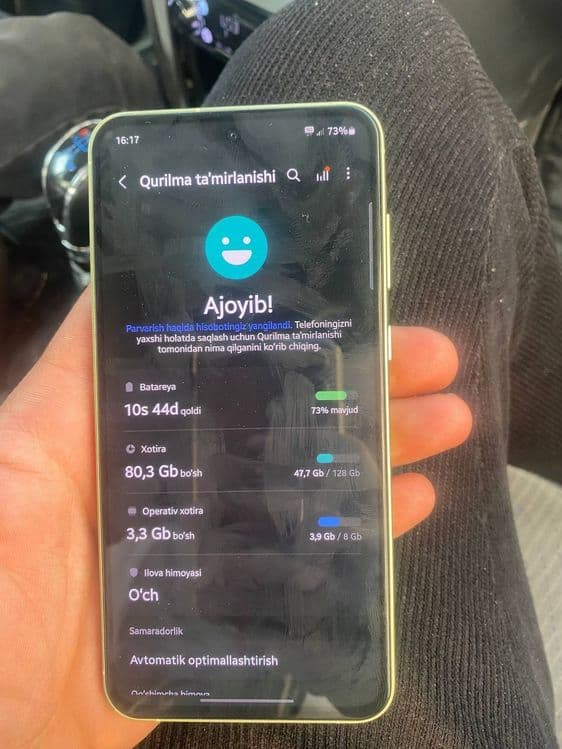 SAMSUNG A55.5G.   128.8 — 2