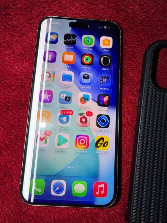 Iphone 15 promax pamit 256 yomkost 89% — 3