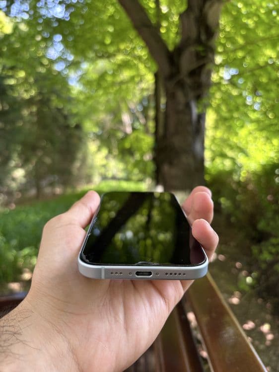 Iphone 15 blue 128GB — 3