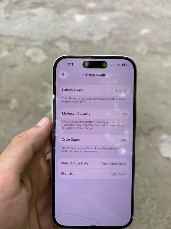 Iphone 15 blue 128GB — 6
