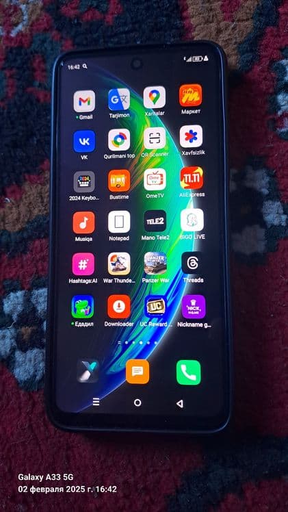 Infinix hot 40i 256gb 8+8 16gb — 2