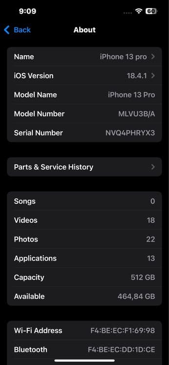Iphone 13 pro 74/512GB arzonga — 4