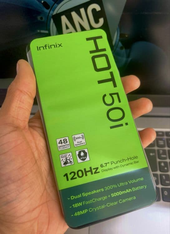 Smartfon Infinix Hot 50 i, Xotirasi: 12/128 GB, Muddatli to’lovga bor. — 2