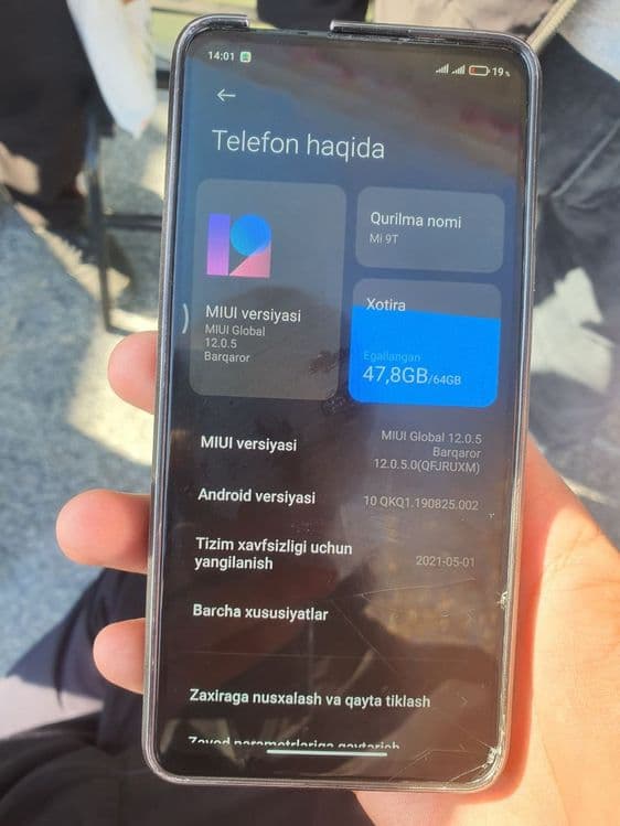 Xiaomi 9T sotiladi — 1