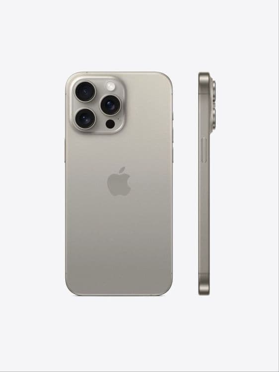 Iphone 15 pro (natural titanium) — 2