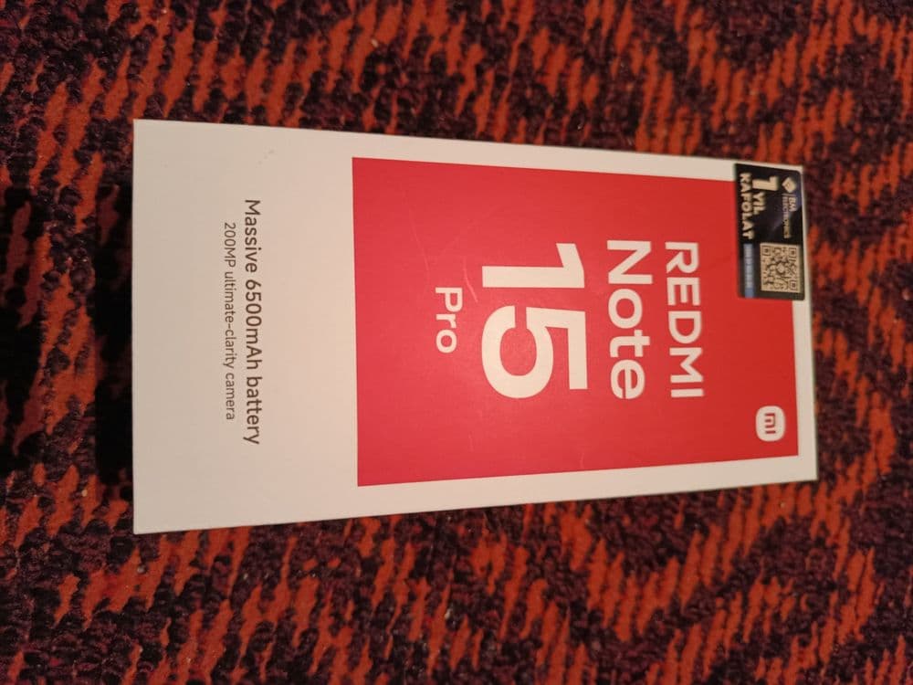 Redmi note 15 pro — 4