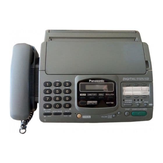 Продам факс Panasonic KX-F780 — 2