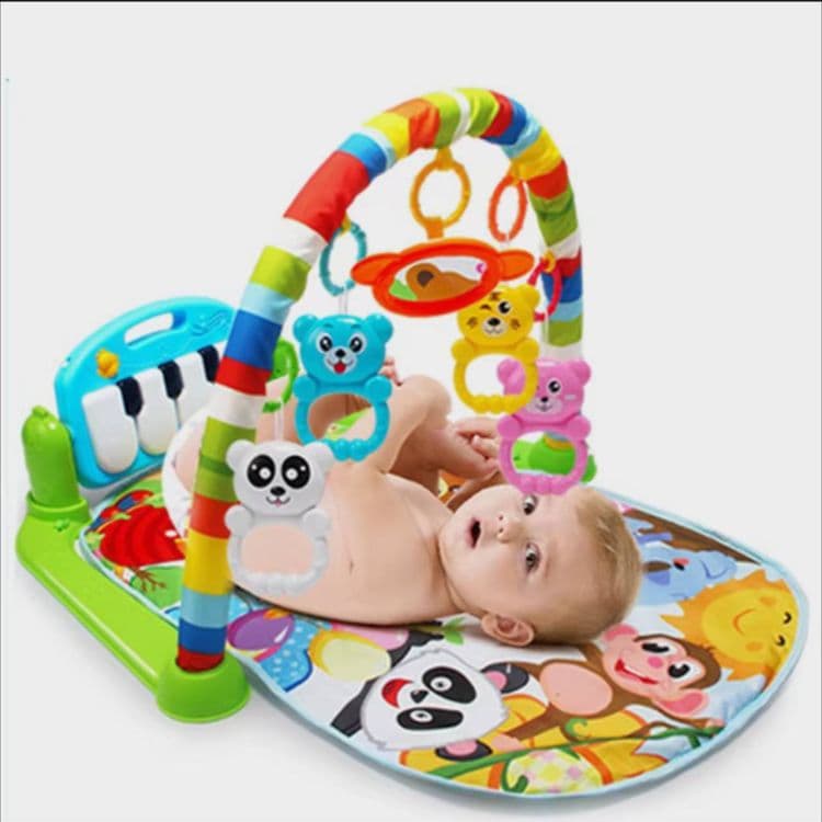 фортепиано, мягкий игровой коврик для новорожденных — 2