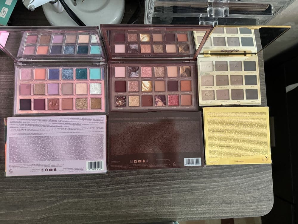 Палетки теней оригинал Huba beauty Anastasia Beverly Hills Tarte — 1