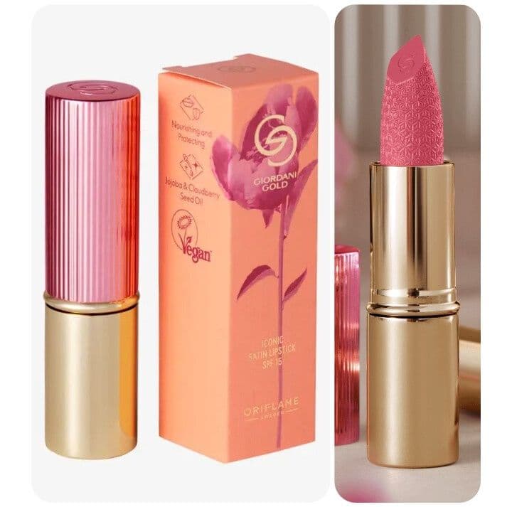 Губ. пом. "Giordani gold" от "Oriflame". Матовые и сатиновые — 1