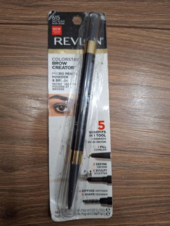 Карандаш для бровей REVLON COLORSTAY BROW CREATOR, soft black — 1