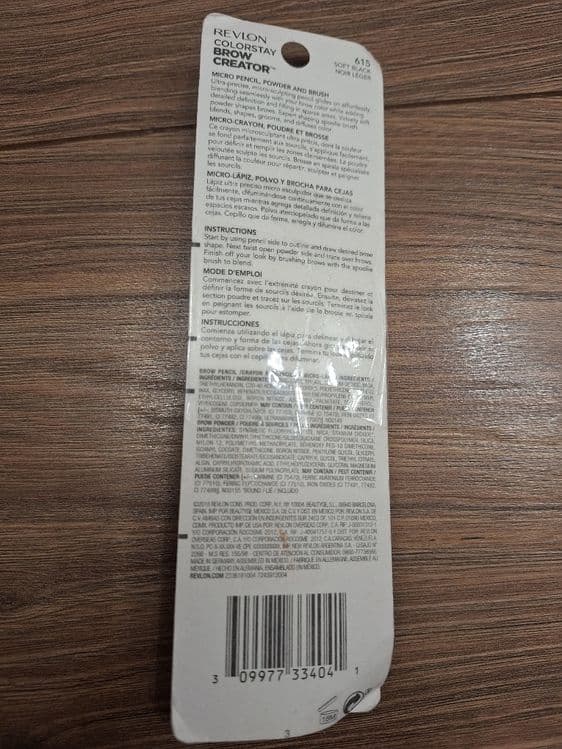 Карандаш для бровей REVLON COLORSTAY BROW CREATOR, soft black — 2