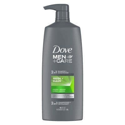 Шампунь + кондиционер 2-в-1 Dove Men+Care 1.18l из Америки — 1