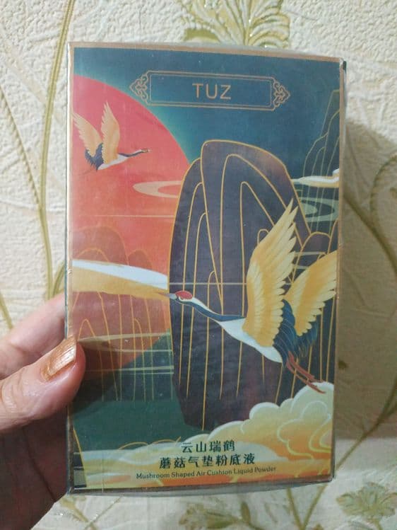 Кушон "Tuz". Тон: натуральный  беж. Новый. — 4