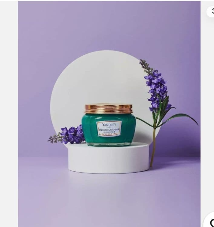Крем для блестящих волос Yardley London English Lavender Brilliantine — 2