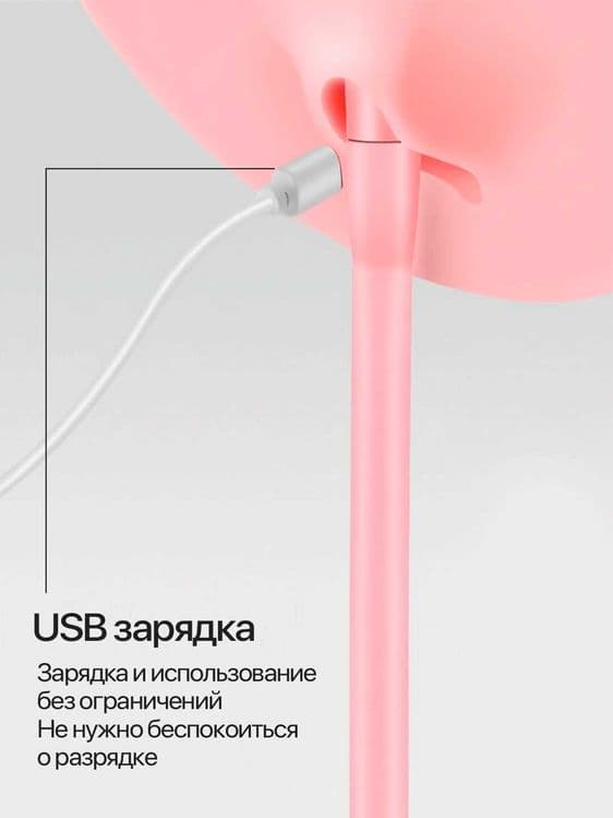 Стильное LED зеркало для макияжа с подсветкой, помощник для ухода — 6