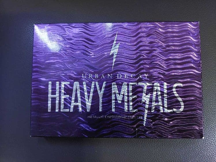 Палетка теней для глаз Urban Decay Heavy metals — 2