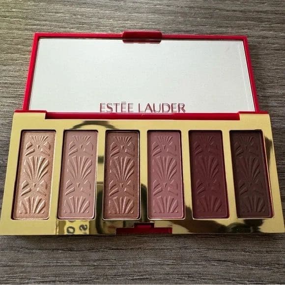 Estée Lauder палетка теней Премиальных коричневых оттенков — 1